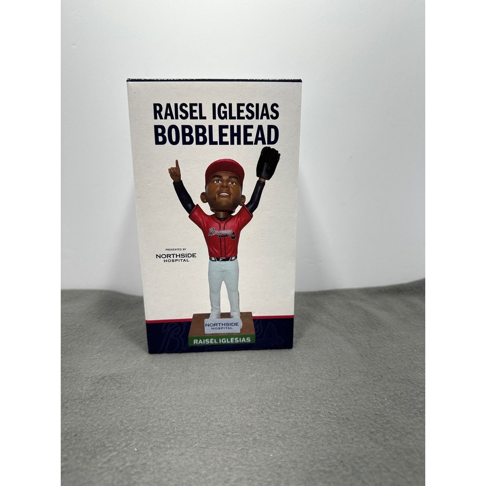 Atlanta Braves Raisel Iglesias Bobblehead SGA Northside Hospital MLB Baseball